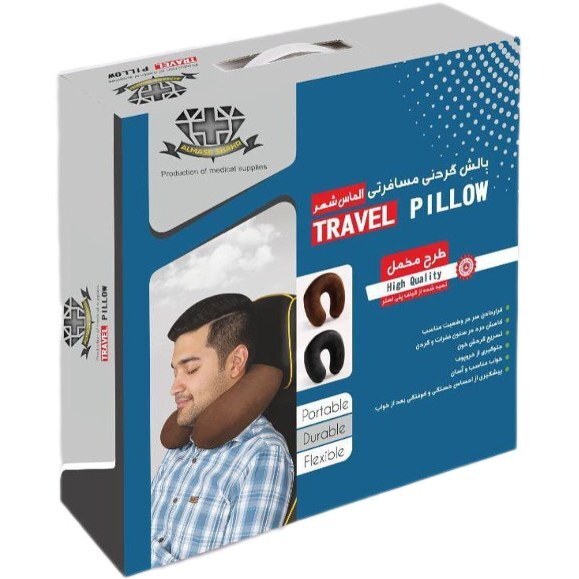 بالش دور گردنی الیافی ، مشخصات دور گردنی الیافی در فروشگاه آنلاین دیجی طب مارکت