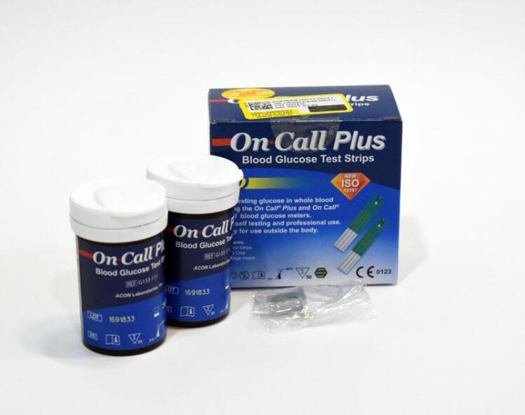 نوار تست قند خون آن کال پلاس 50 عددی ، مشخصات و لیست قیمت نوار تست قند در فروشگان آنلاین دیجی طب مارکت 